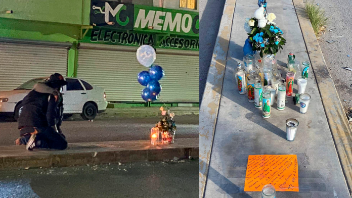 Monclova llora la muerte de Emiliano: ciudadanos visitan su altar