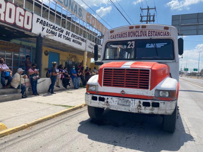 “Chatarra sobre ruedas”: denuncian mal servicio de ruta Monclova-Castaños