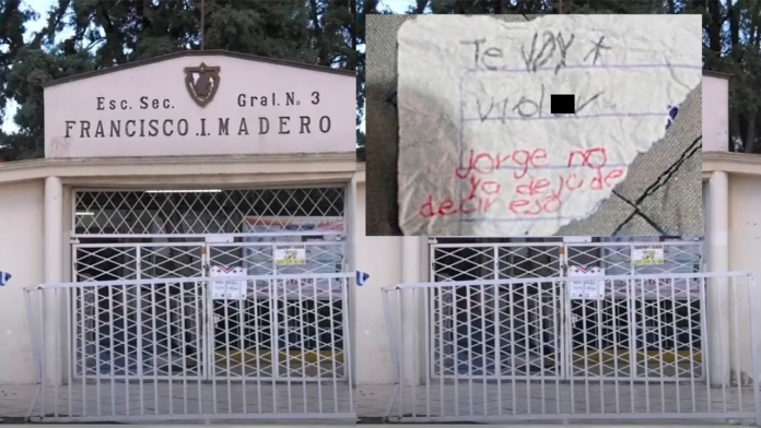 Denuncian tres estudiantes abuso en secundaria de Saltillo