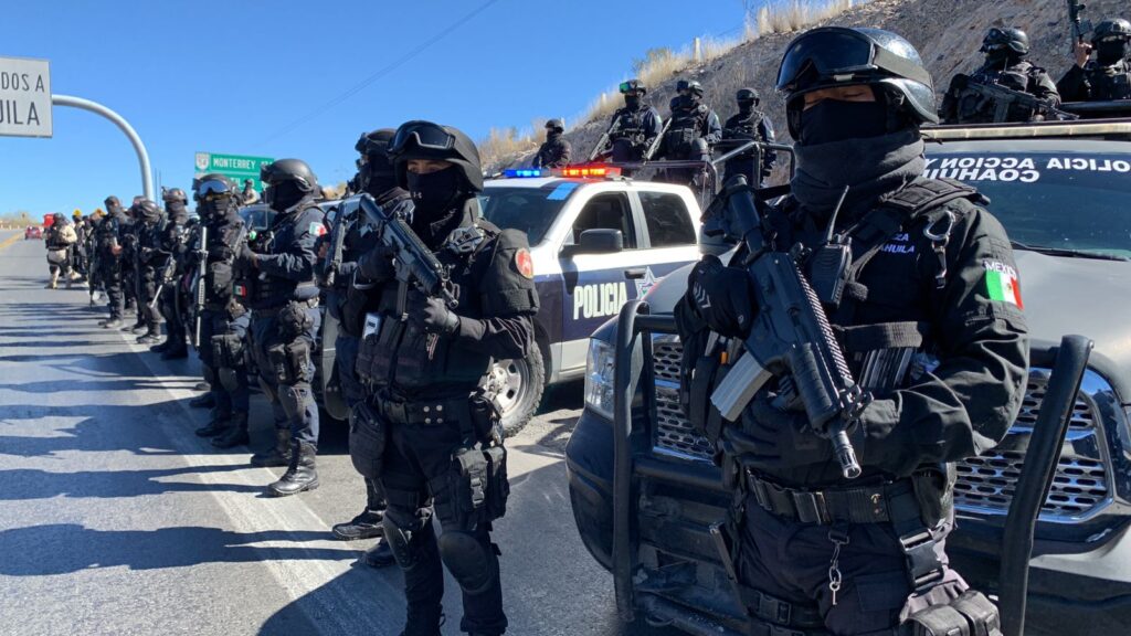 Elementos de Fuerzas de Seguridad del Estado frustraron de nueva cuenta el ingreso de civiles armados a Coahuila