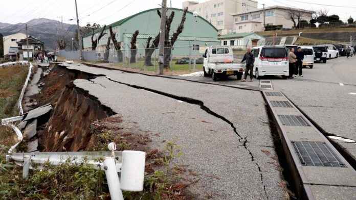 Otro Sismo de Magnitud 5.5 sacude el Oeste de Japón