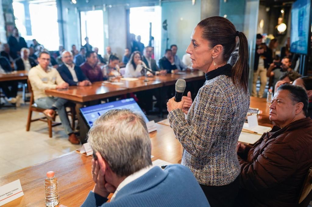 ‘’Para que en México siga habiendo desarrollo, tiene que seguir creciendo el ingreso’’: Claudia Sheinbaum sostiene reunión con empresarios y empresarias de Hidalgo