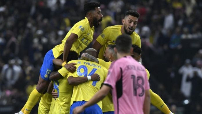 Al Nassr de Cristiano vence 6-0 al Inter Miami de Messi