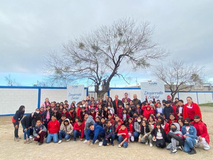 Municipio entrega barda perimetral a escuela primaria