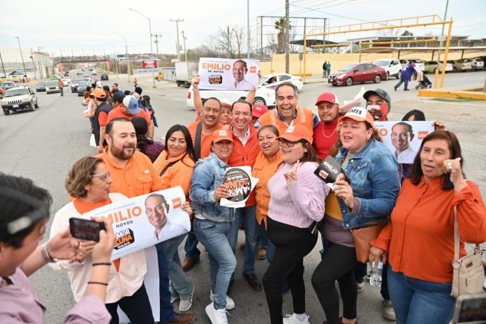 Culmina precampaña de Emilio de Hoyos por UDC