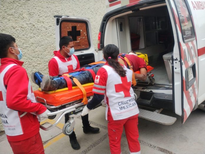 Lesionado en Múzquiz Coahuila
