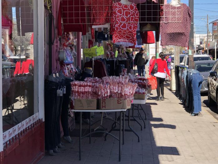 Ventas por San Valentin aumentaron en Sabinas