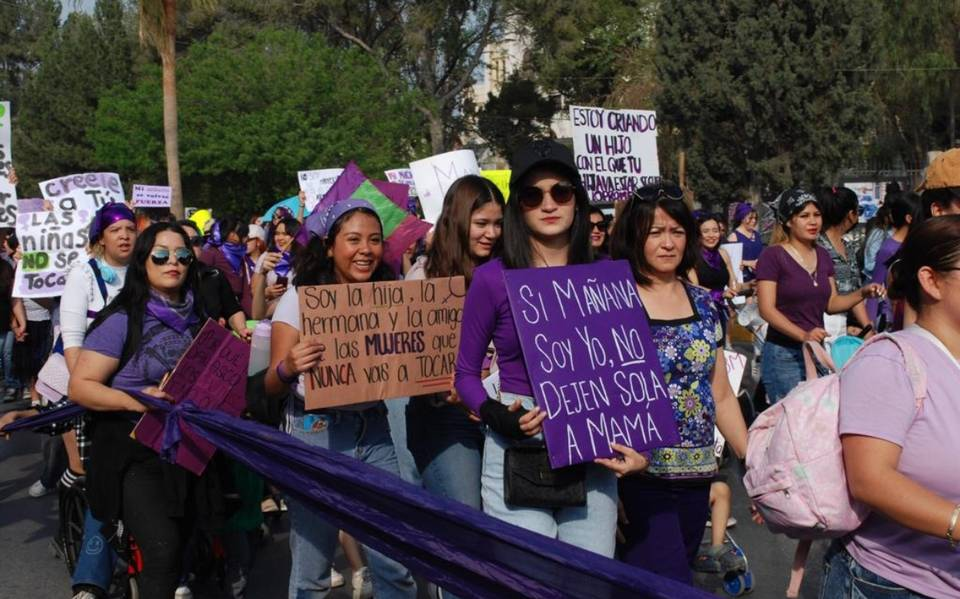 Juntas y en Lucha, mujeres alistan marcha del 8 de marzo en Saltillo