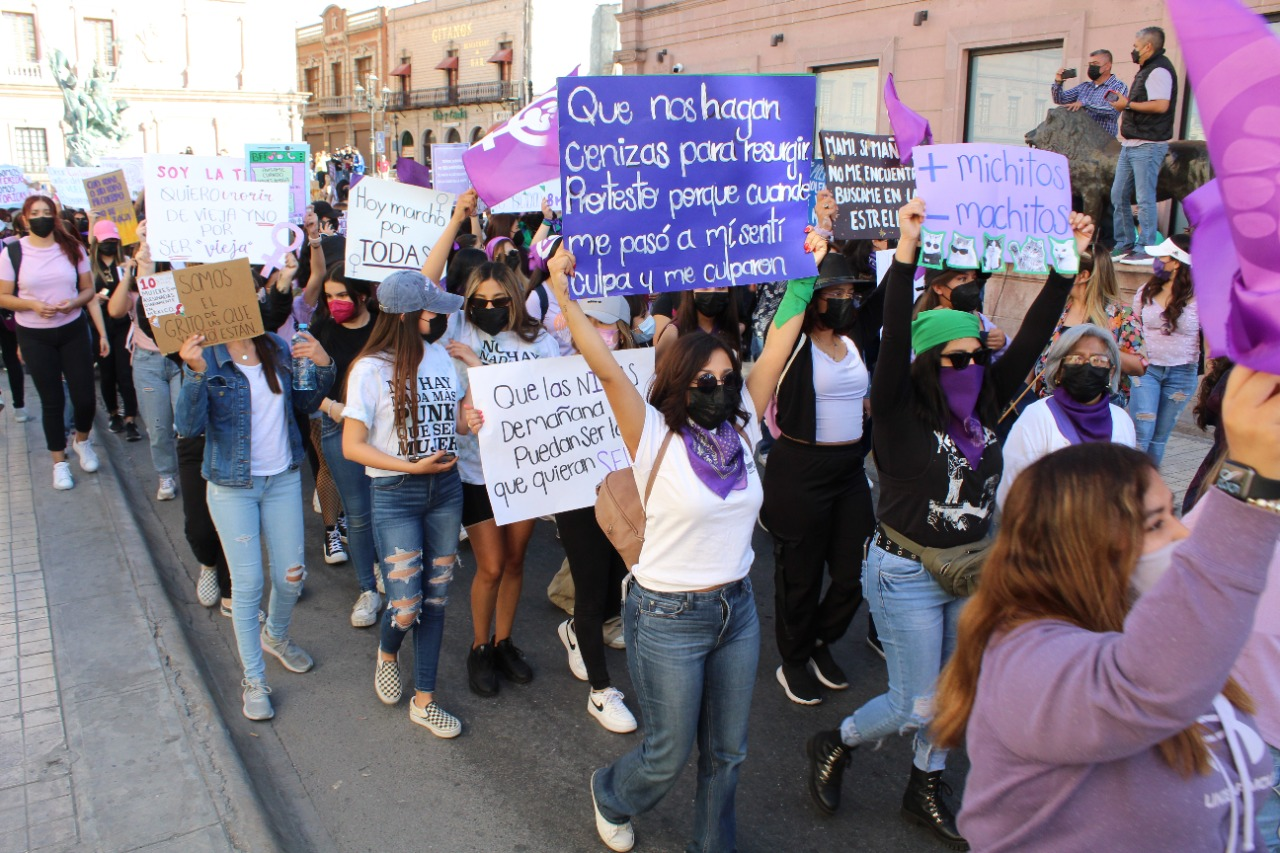 Juntas y en Lucha, mujeres alistan marcha del 8 de marzo en Saltillo