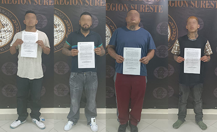 Detienen a 4 por agredir a joven, pretendían ingresarlo al anexo