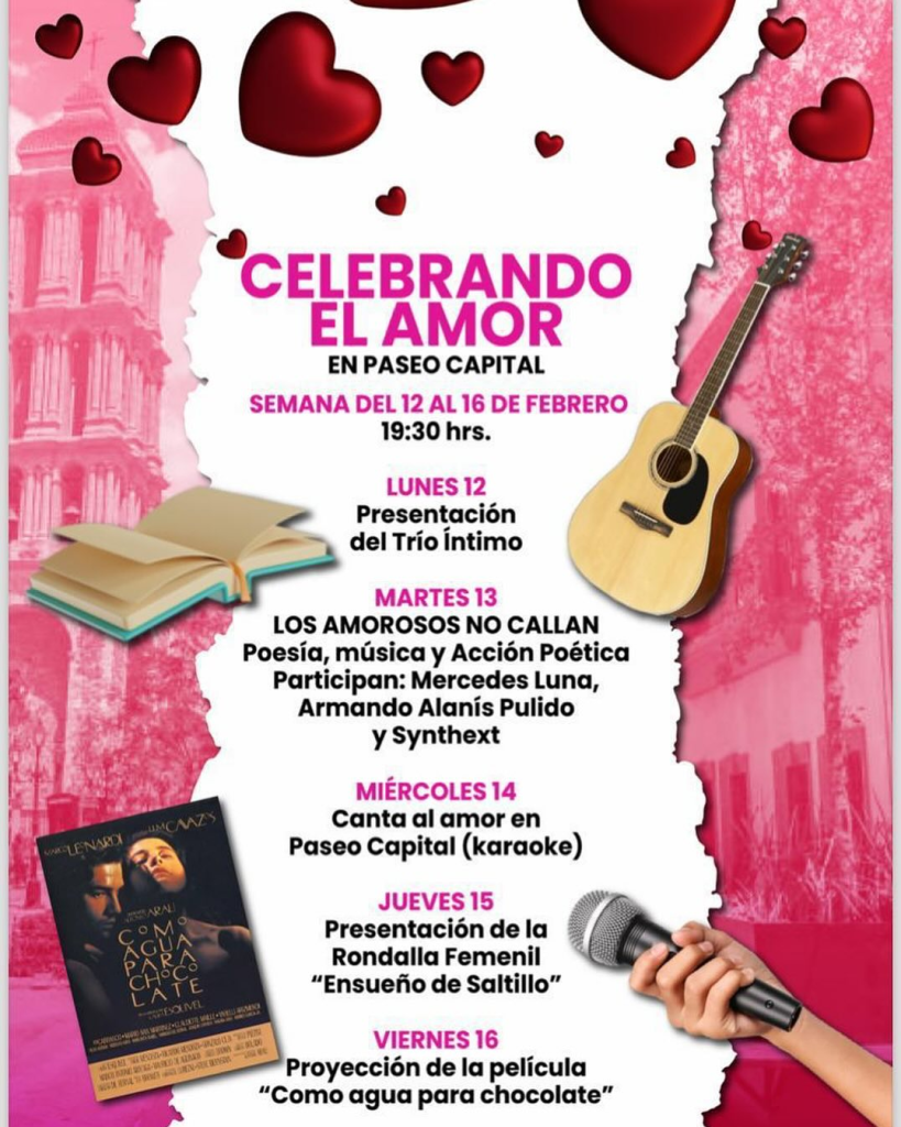 Celebra el Día del Amor y la Amistad en Paseo Capital