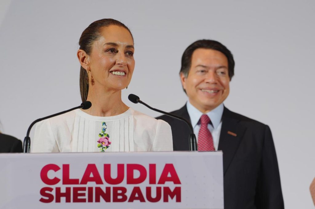 Claudia Sheinbaum Pardo presenta equipo de campaña rumbo a la presidencia de la República