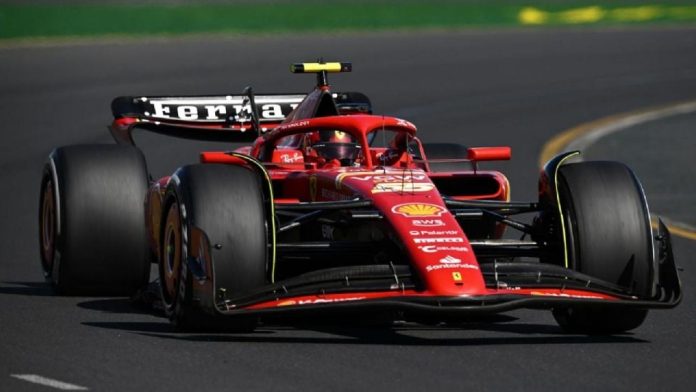 En Australia, Ferrari logra un hito con Sainz en primer lugar y Leclerc en segundo