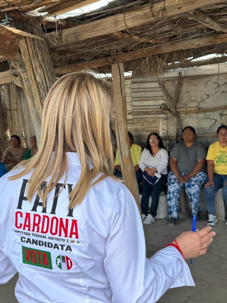 Recorre Paty Cardona ejidos de San Pedro