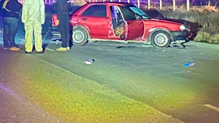 Trágico accidente de frente en la carretera deja a una persona sin vida