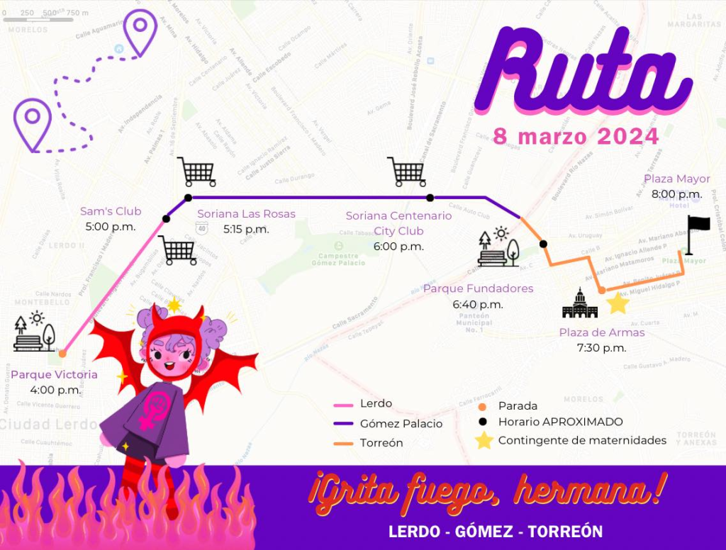 Marcha 8M en Coahuila: Todo lo que necesitas saber