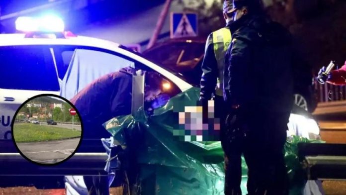 Hombre decapita a su padre y arroja su cabeza contra los autos