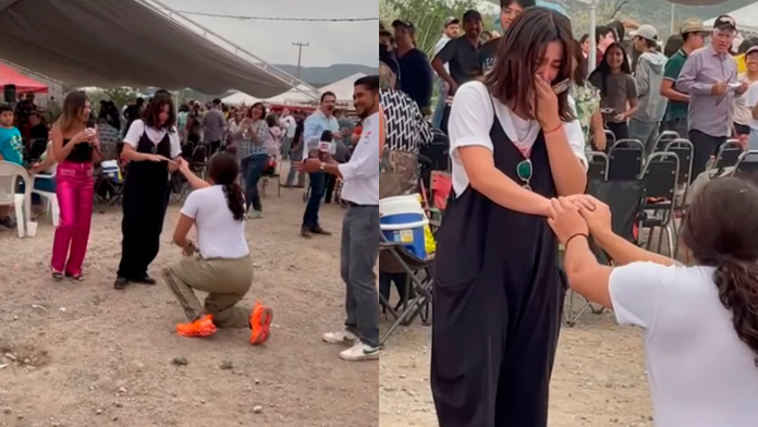 ¡Amor bajo el Eclipse! Pareja se compromete en Monclova