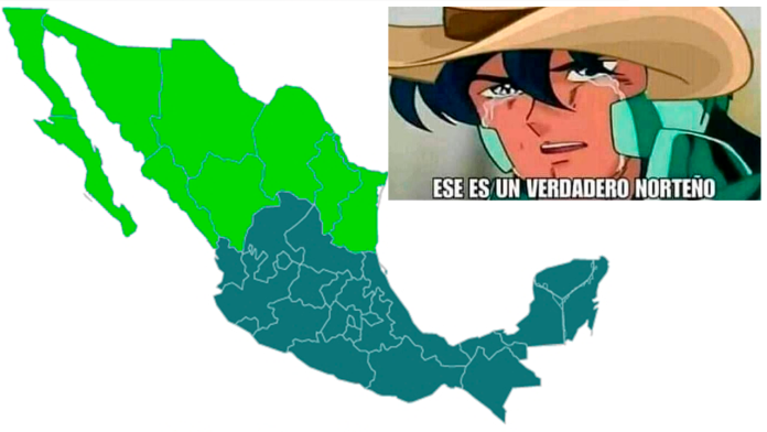 ¿Coahuila no es del norte? Meme desata debate en redes sociales