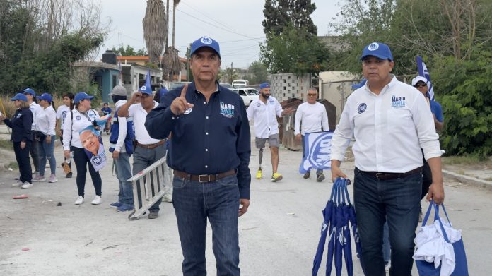 A 16 días de iniciada la contienda Mario Dávila Delgado trabaja en una intensa campaña proselitista en busca del voto para el 2 de junio.
