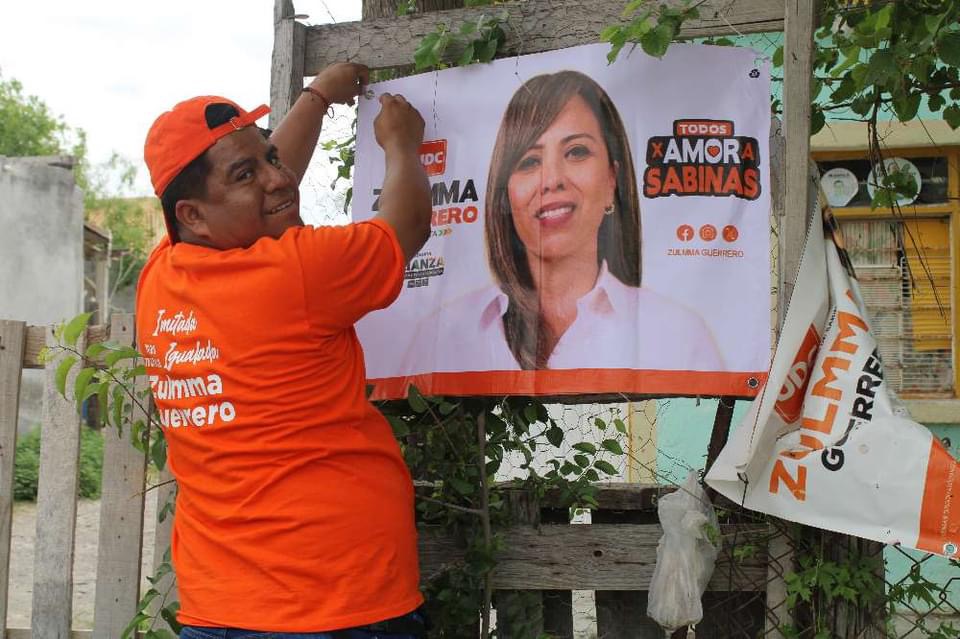 Zulmma Guerrero recorrió la avenida Oriente