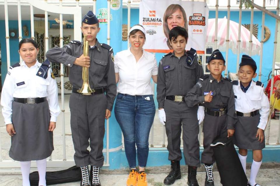 Zulmma Guerrero recorrió la avenida Oriente