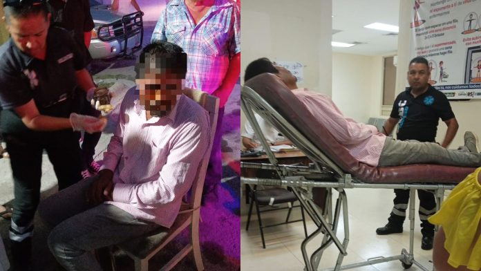 Vecinos golpean a un hombre le acusan de exhibicionista