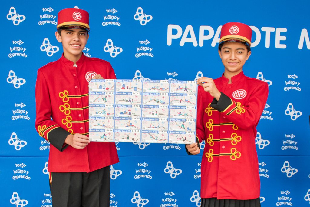Celebran 30 años de Papalote Museo del Niño con billete de lotería especial