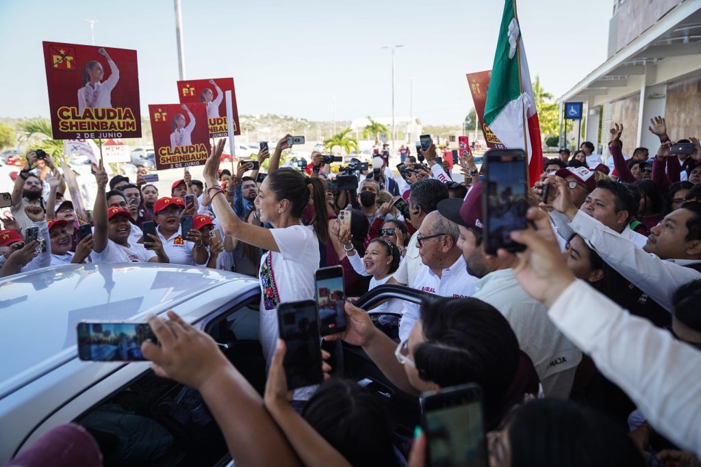 "Vamos todos a apoyarla": Con gran alegría, militantes y simpatizantes reciben a Claudia Sheinbaum en Campeche