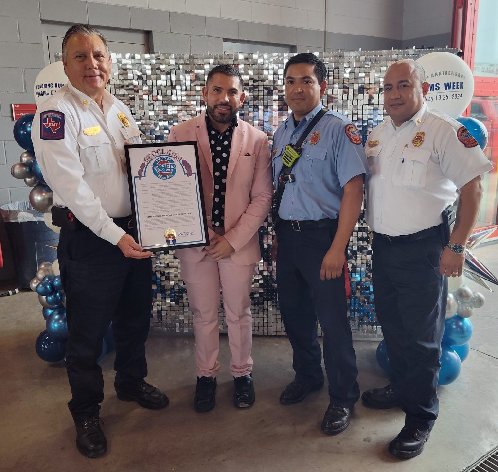 Celebran la Semana Nacional de Servicios Médicos de Emergencia 2024