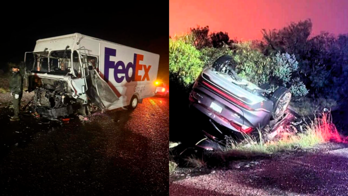 Cinco personas pierden la vida en trágico accidente en la Carretera 57