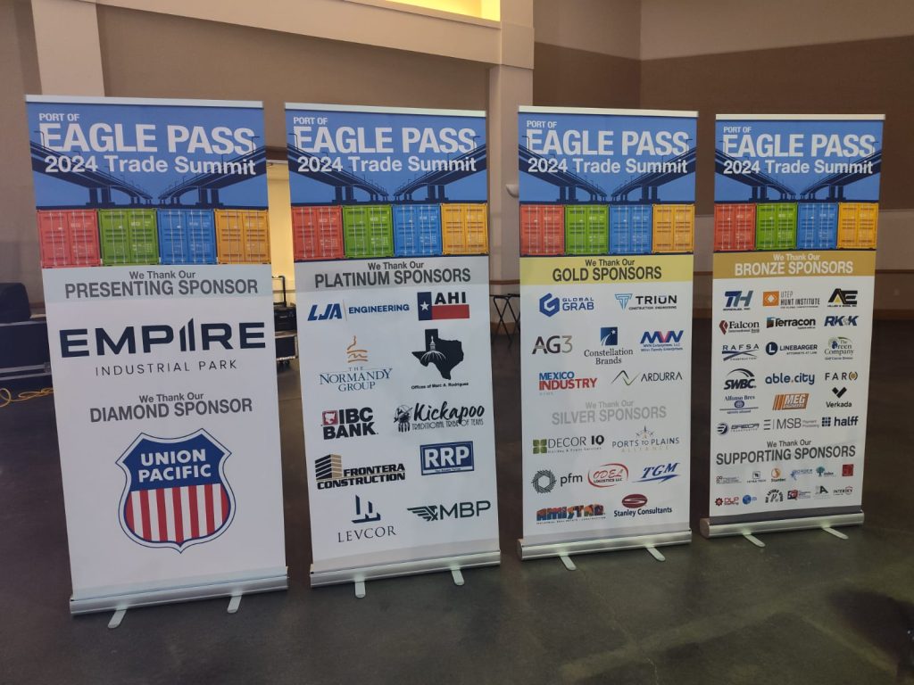 Con una importante asistencia, realizan la Cuarta Cumbre Comercial Anual del Puerto de Eagle Pass