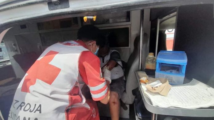 Dos menores lesionados en accidente