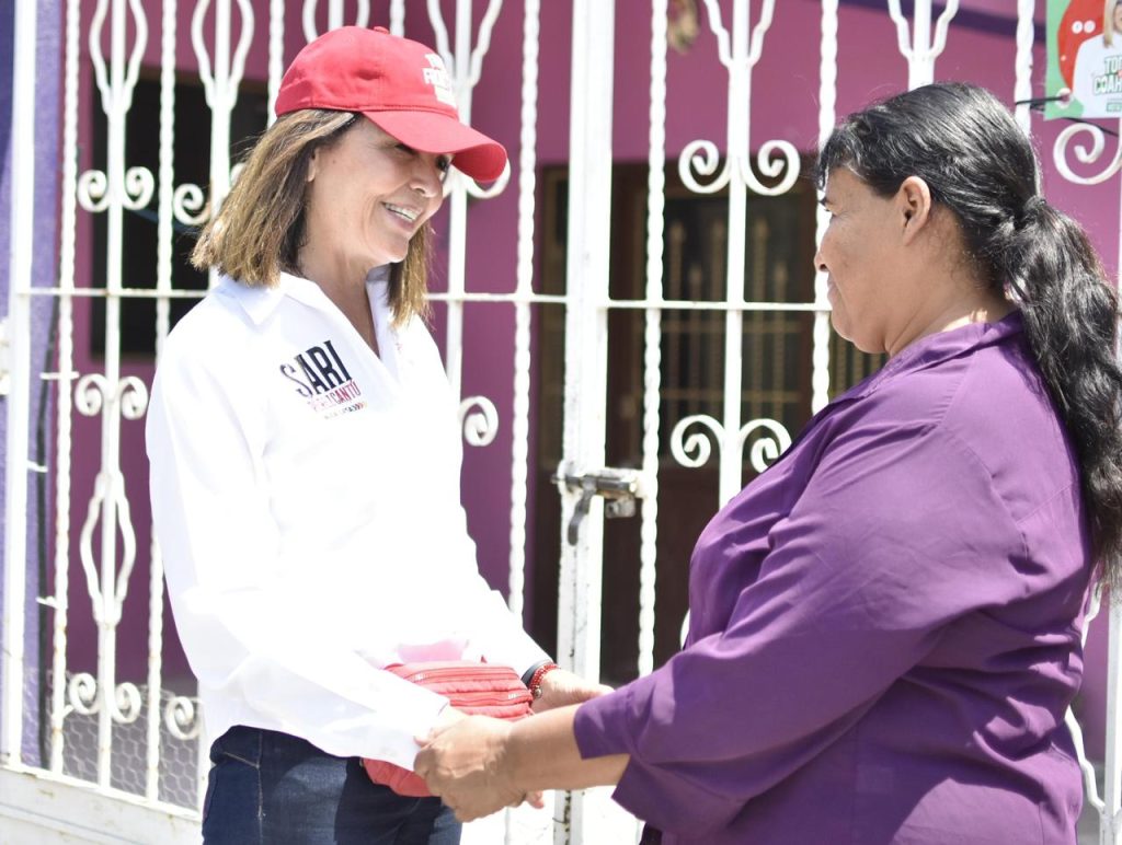 "Vota arriba y a la derecha por el PRI": Sari Pérez Cantú