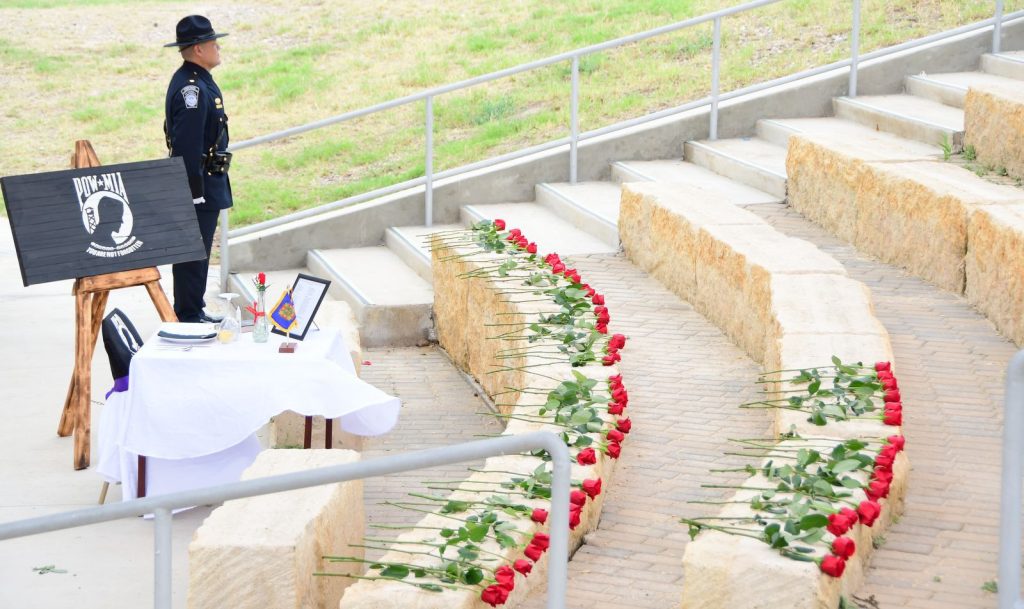 Efectuaron ceremonia en memoria de 56 soldados de Eagle Pass que fallecieron en batallas