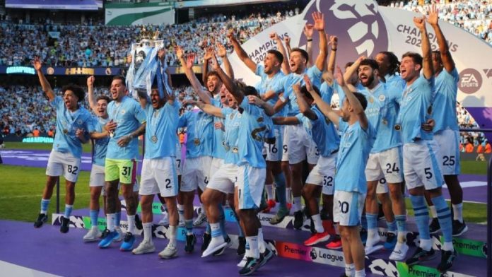 Manchester City asegura su cuarta Premier League consecutiva