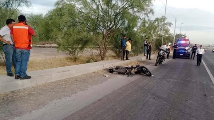 Motociclista falleció tras accidente en Coahuila; acababa de salir del trabajo