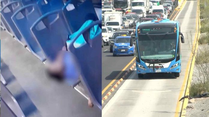 ¡Sorpresa para el conductor! Niña de 4 años es olvidada en transporte público