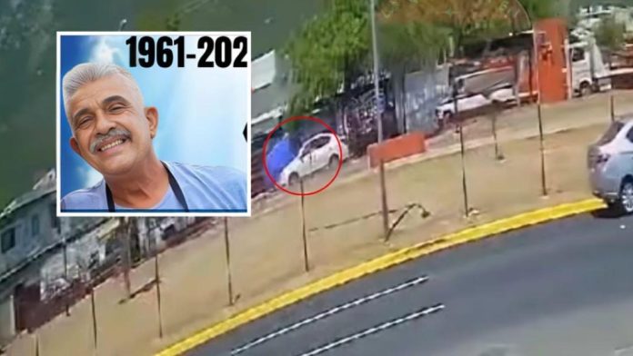 Difunden video de auto que arrolla a un vendedor ambulante