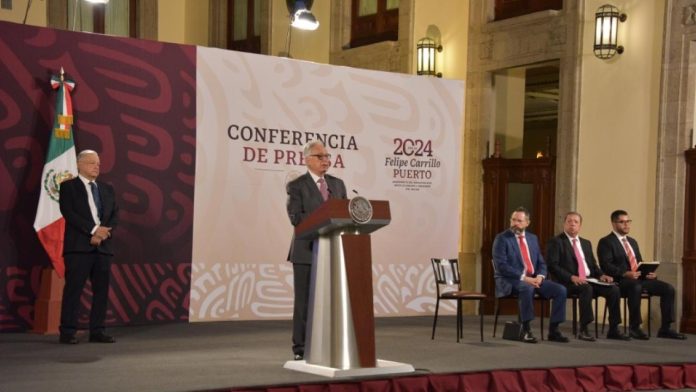 Bartlett anuncia progreso de CFE: 149 proyectos y operación segura al 99.9%