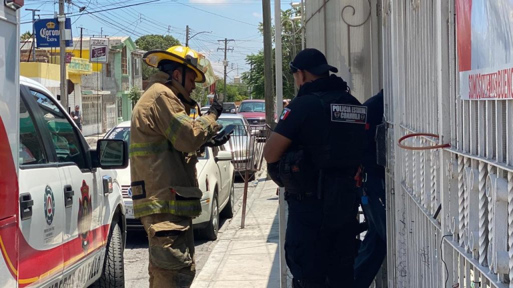 Explosión en colonia de Saltillo deja dos heridos.