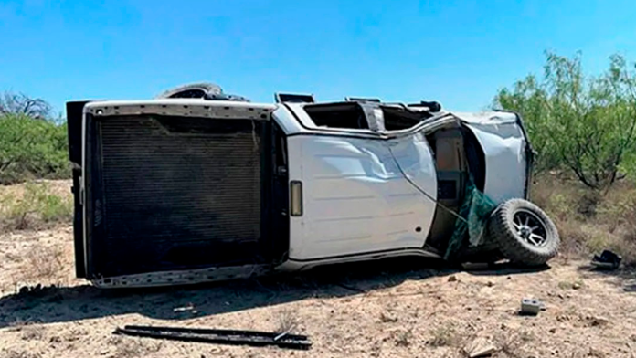 Accidente en carretera de Coahuila deja dos heridos