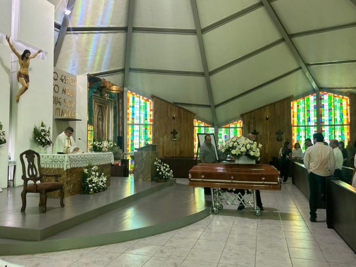 Despiden a Lilia De La Fuente en el Santuario de Guadalupe
