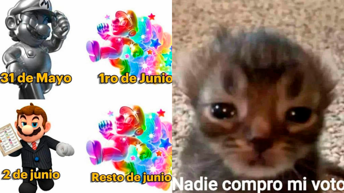 Elecciones 2024 Los memes dominan las redes este 2 de junio