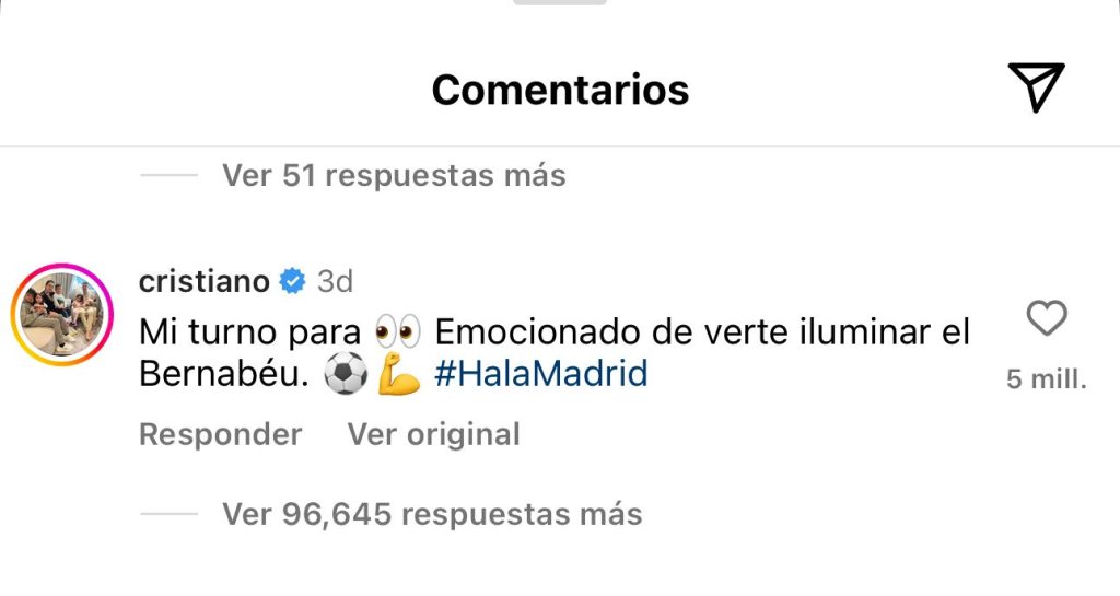 El jugador portugués rompió el internet después de reaccionar al fichaje del delantero francés con el Madrid