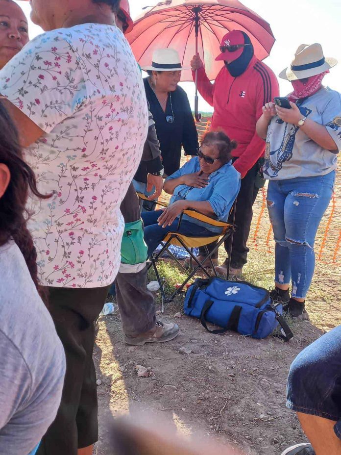 La viuda Tomasita Martínez