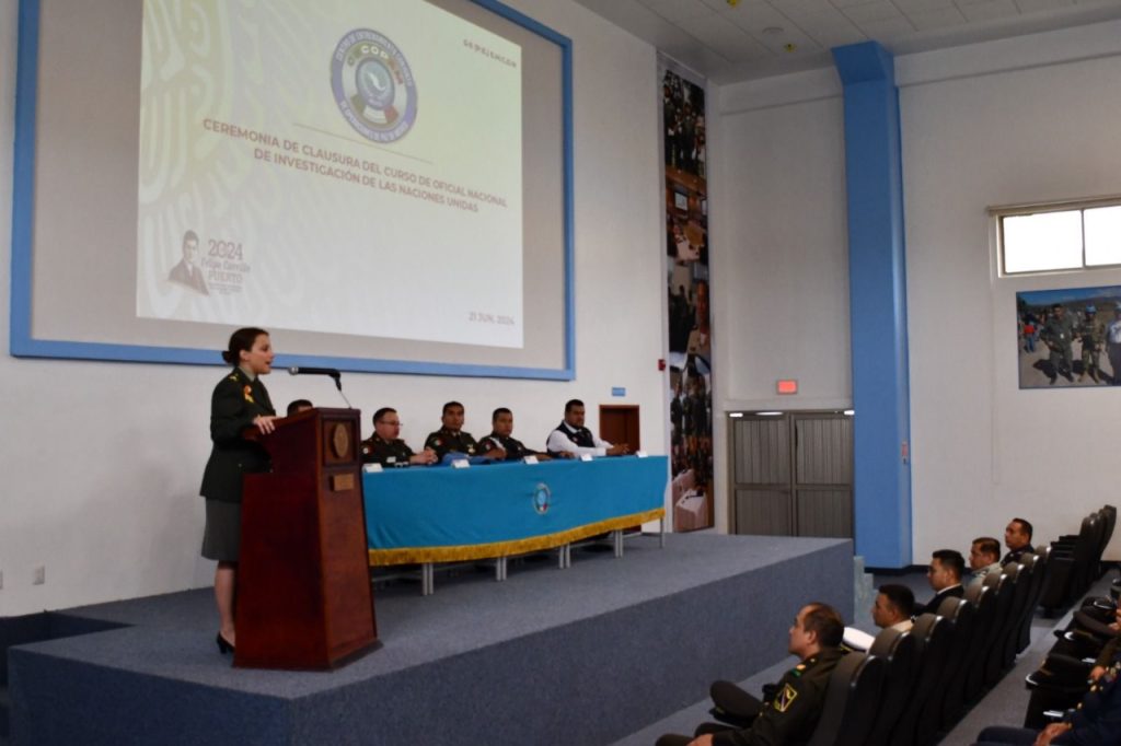 Se gradúan 27 efectivos del curso "Oficial Nacional de Investigación de las Naciones Unidas"