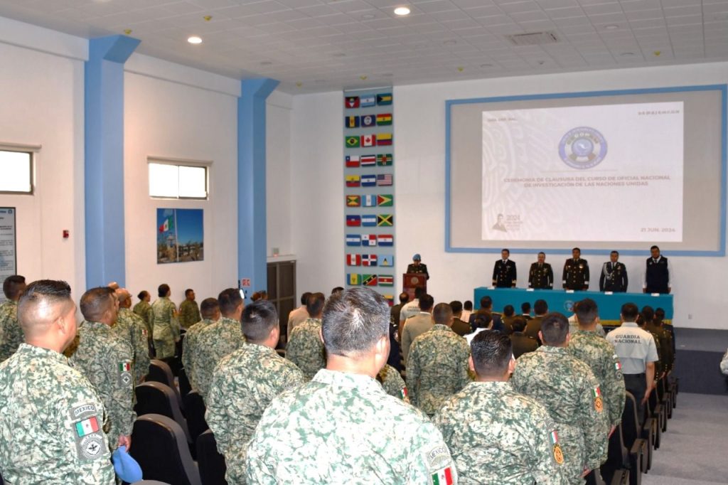 Se gradúan 27 efectivos del curso "Oficial Nacional de Investigación de las Naciones Unidas"