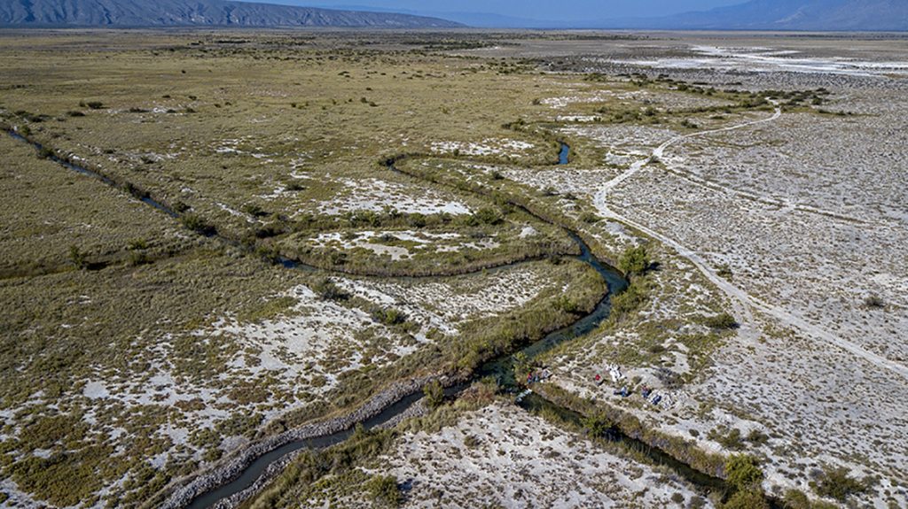 La Guardia Nacional realizó un operativo en Cuatro Ciénegas y realizó la clausura 2 ranchos por supuesta indebida explotación de agua.