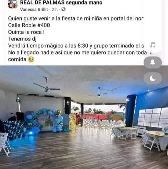 Mujer invita a desconocidos a fiesta de su hija, recibe los regalos y después los corre Mujer invita a desconocidos a fiesta de su hija, recibe los regalos y después los corre
